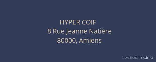 HYPER COIF