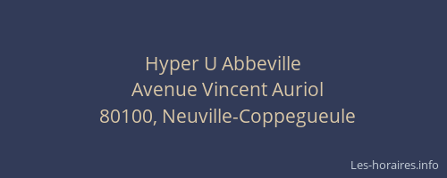 Hyper U Abbeville