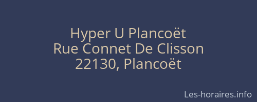 Hyper U Plancoët