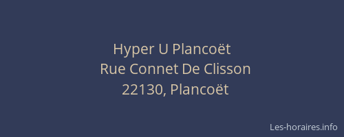 Hyper U Planco&euml;t