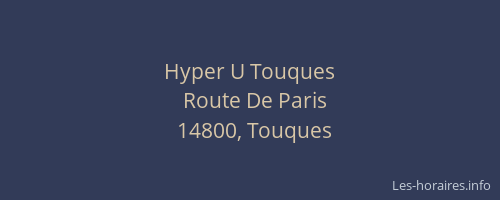 Hyper U Touques