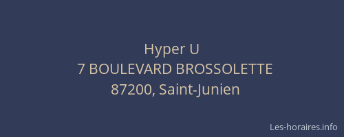 Hyper U