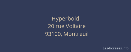 Hyperbold