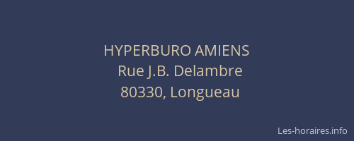 HYPERBURO AMIENS