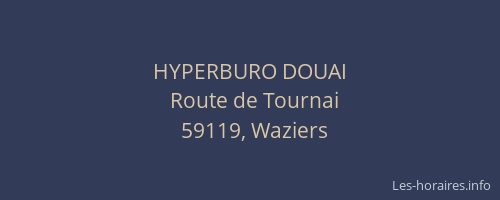 HYPERBURO DOUAI