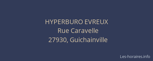 HYPERBURO EVREUX