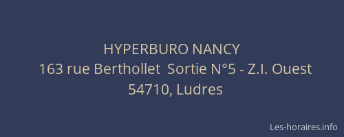 HYPERBURO NANCY