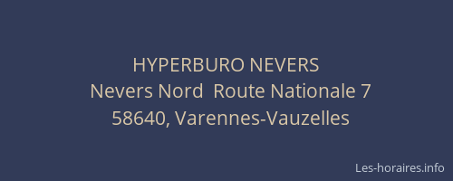 HYPERBURO NEVERS