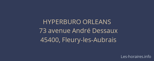HYPERBURO ORLEANS