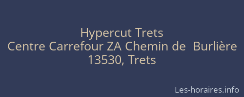 Hypercut Trets