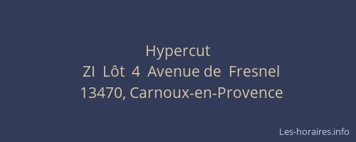 Hypercut