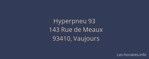 Hyperpneu 93