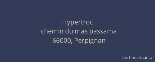 Hypertroc