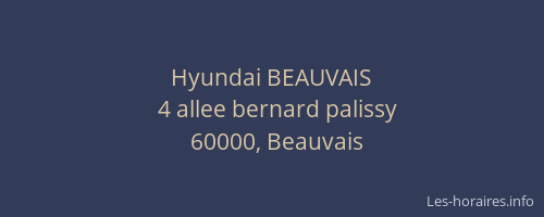 Hyundai BEAUVAIS