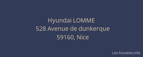 Hyundai LOMME