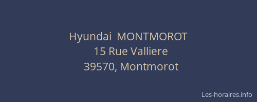Hyundai  MONTMOROT