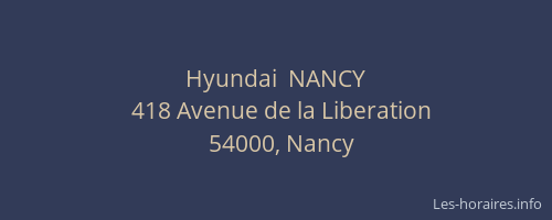 Hyundai  NANCY