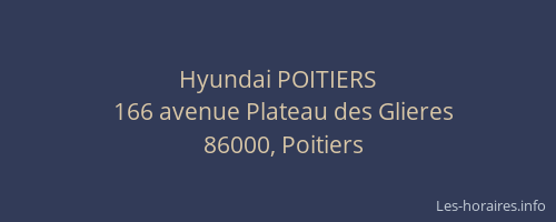 Hyundai POITIERS
