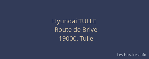 Hyundai TULLE