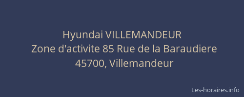 Hyundai VILLEMANDEUR