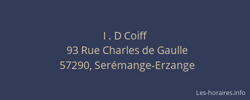 I . D Coiff