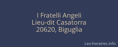 I Fratelli Angeli