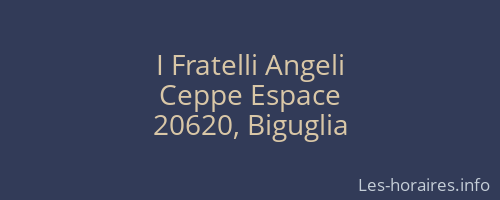 I Fratelli Angeli