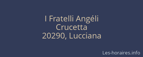 I Fratelli Angéli