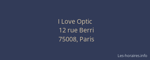 I Love Optic
