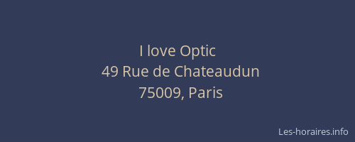 I love Optic