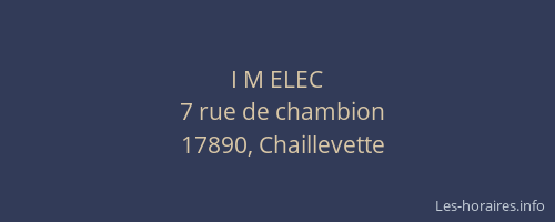I M ELEC