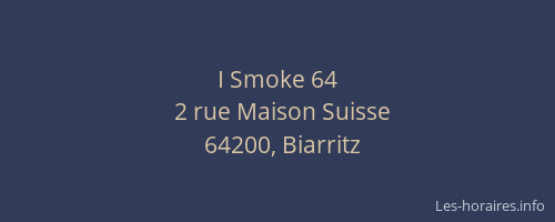 I Smoke 64