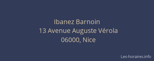 Ibanez Barnoin