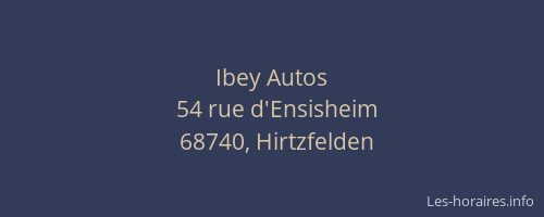 Ibey Autos