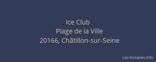 Ice Club