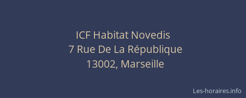 ICF Habitat Novedis