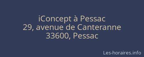 iConcept à Pessac