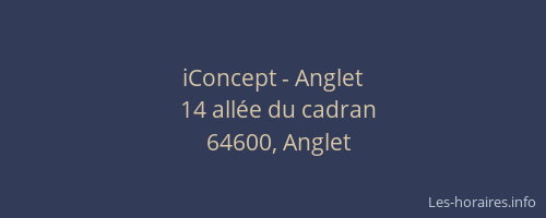 iConcept - Anglet