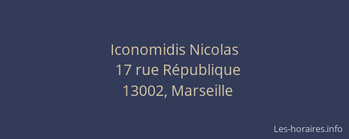 Iconomidis Nicolas