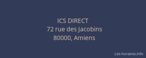 ICS DIRECT
