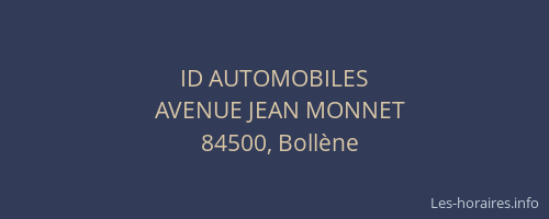 ID AUTOMOBILES