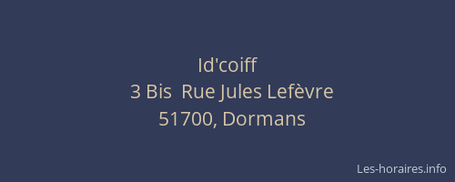 Id'coiff