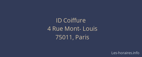 ID Coiffure