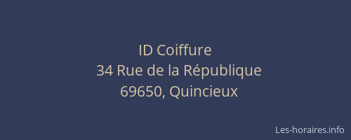 ID Coiffure