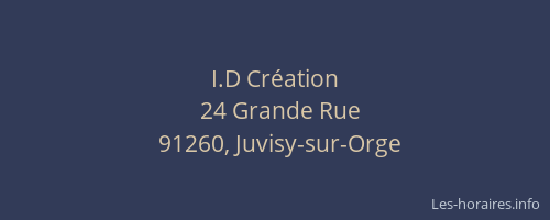 I.D Création