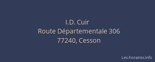 I.D. Cuir