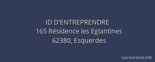 ID D'ENTREPRENDRE