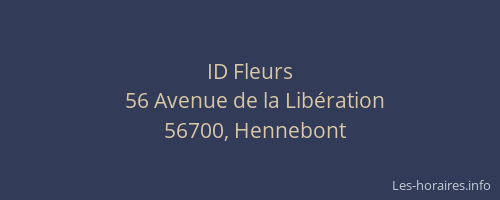ID Fleurs
