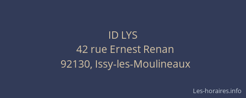 ID LYS