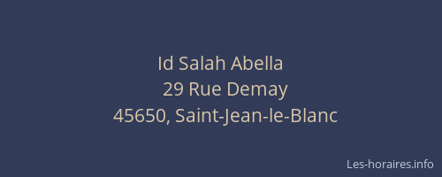 Id Salah Abella